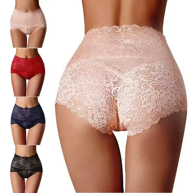 

Women High Waist Lace Lingerie Seamless Panties for my friends