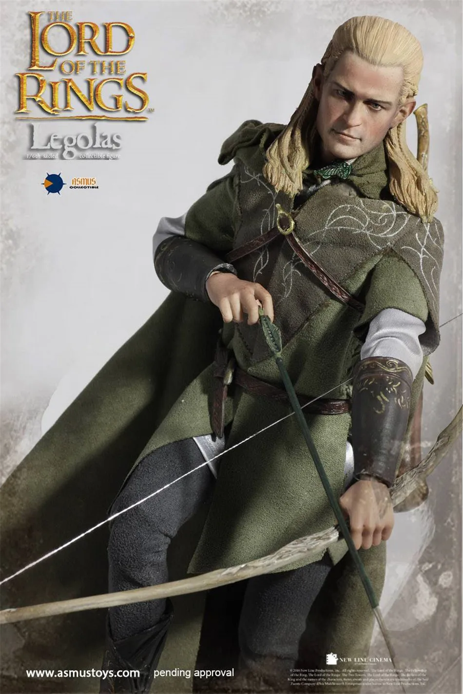 Игрушки Асмус LOTR010LUX Хоббит 1/6 эльфийский принц Леголас 1" Коллекция фигурка для фанатов подарок для хобби
