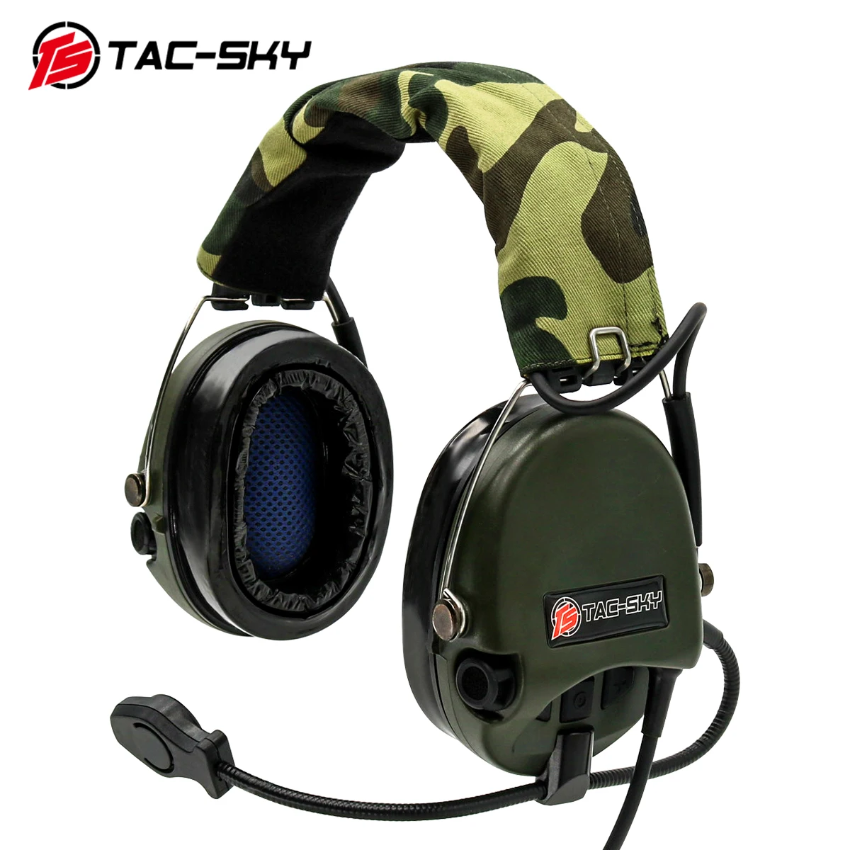 TAC-SKY Sordin силиконовые наушники шумоподавление пикап Охота Стрельба Спортивные Наушники Военная Тактическая гарнитура FG