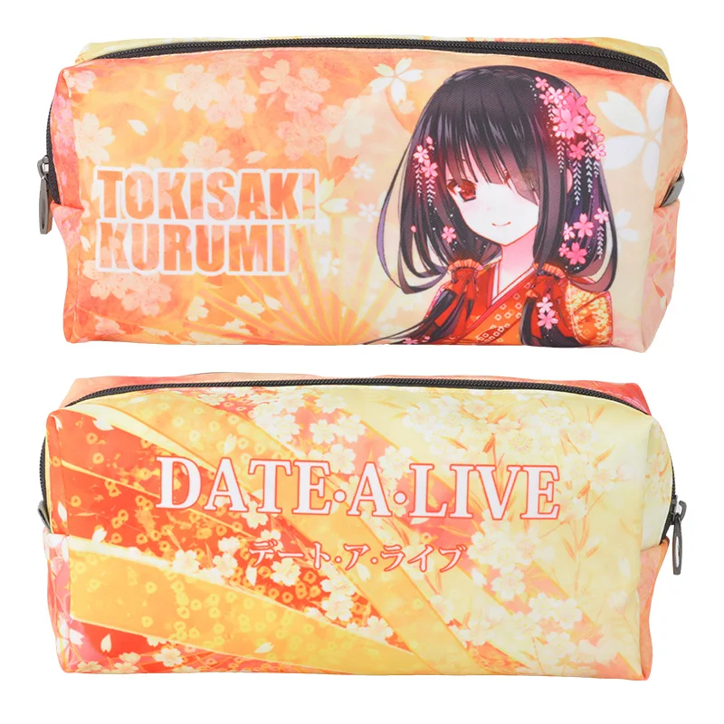 Чехол-карандаш для косплея токисаки Куруми Itsuka Kotori Tohka Yatogami школьная сумка