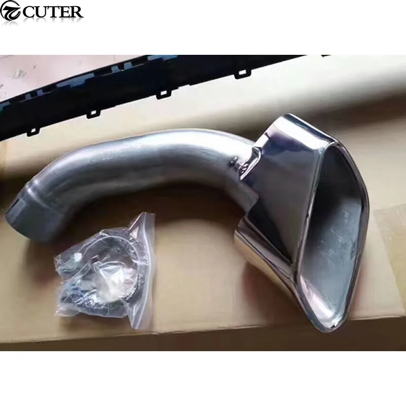 Глушитель F16 X6 из нержавеющей стали глушитель для установочной трубы и задний