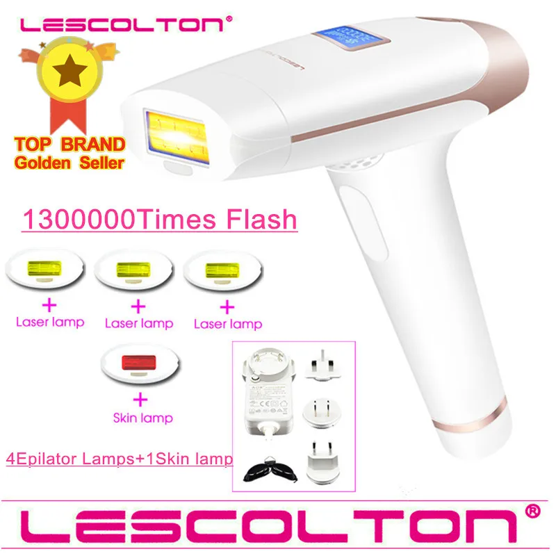 Лазерный эпилятор Lescolton устройство для перманентного удаления волос с IPL лазером