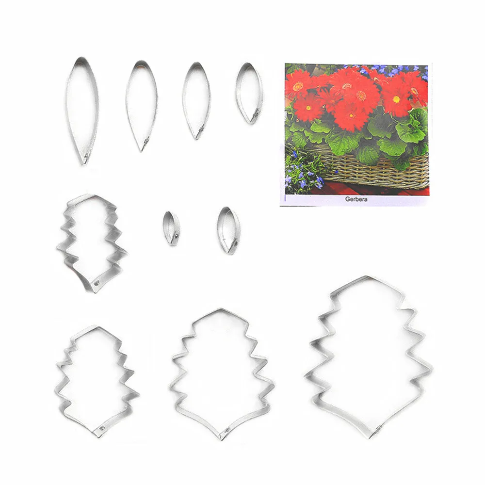 Гербера помадка сахар ножи для цветов выпечки Торт украшения Полимерная глина