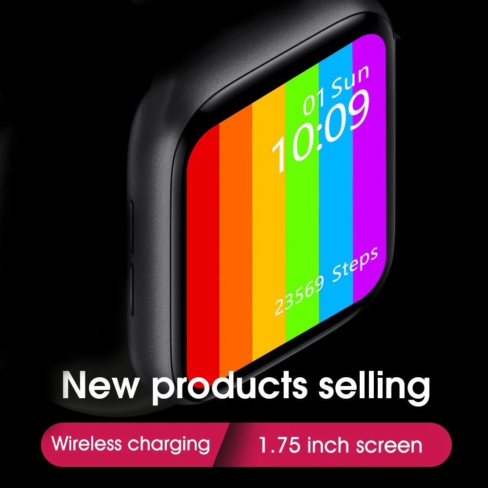 

LYKRY W66M Smart Watch Bluetooth Call 1.58 Inch Wireless Charging IP68 Waterproof Sports Smart Watch Fitness Tracker PK W46 W56