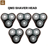 135pcs replaceable cutter head for youpin qm3bs002 electric shaver 3d floating head ixp7 waterproof razor accessories