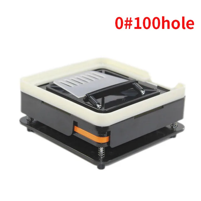 ABS Transparent Capsule Filling Plate 100 Hole Filling Machine Manual Capsule#0 Medicine Capsule Production DIY Herb - Цвет: Светло-зеленый