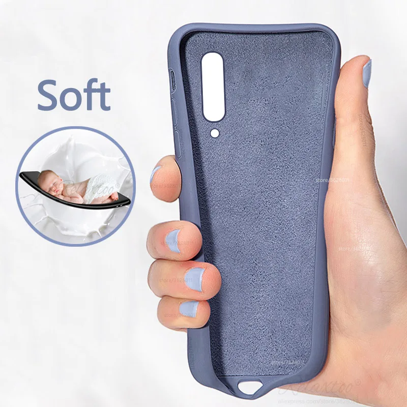 Чехол для телефона Xiaomi Mi A3 роскошный мягкий жидкий силиконовый защитный чехол