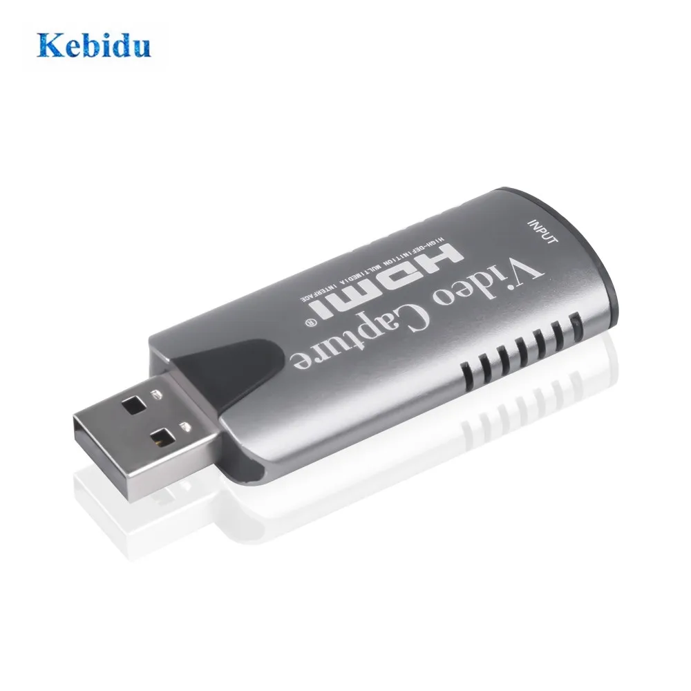

Карта видеозахвата 4K, USB 2,0 1080P HDMI, совместимая с захватом, для PS4, игр, DVD, видеокамеры, прямого эфира