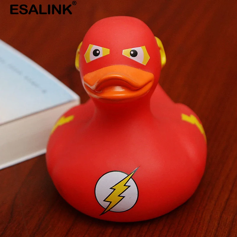 Фигурка ESALINK коллекционные игрушки резиновая утка молния красный d фигурки