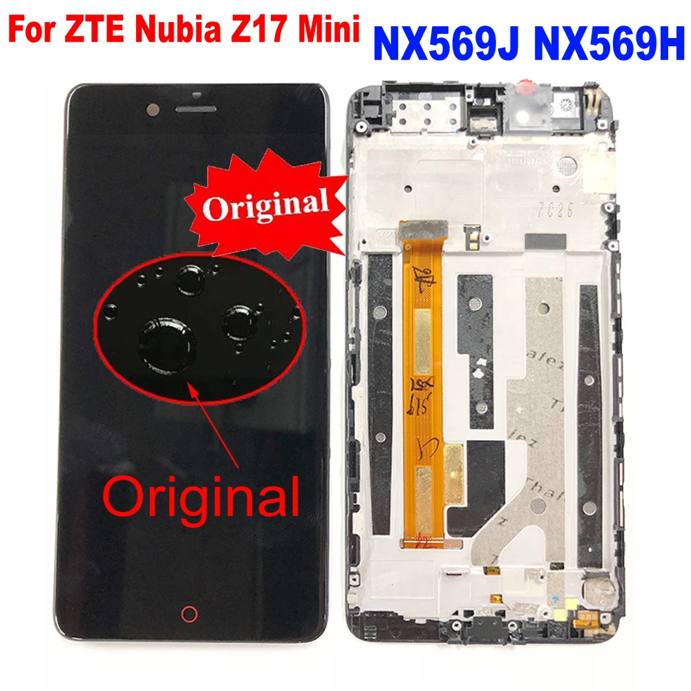 Оригинальное стекло для 5 2 &quotZTE Nubia Z17 Mini NX569J NX569H ЖК-дисплей сенсорная панель экран