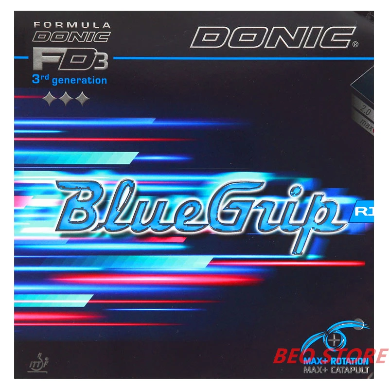 

DONIC BlueGrip R1 липкие прыщи с губкой для настольного тенниса резиновая пинг-понга