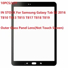 10 шт./лот для Samsung Galaxy Tab S2 2016 T810 T813 T815 T817 T819 T818 сменная стеклянная