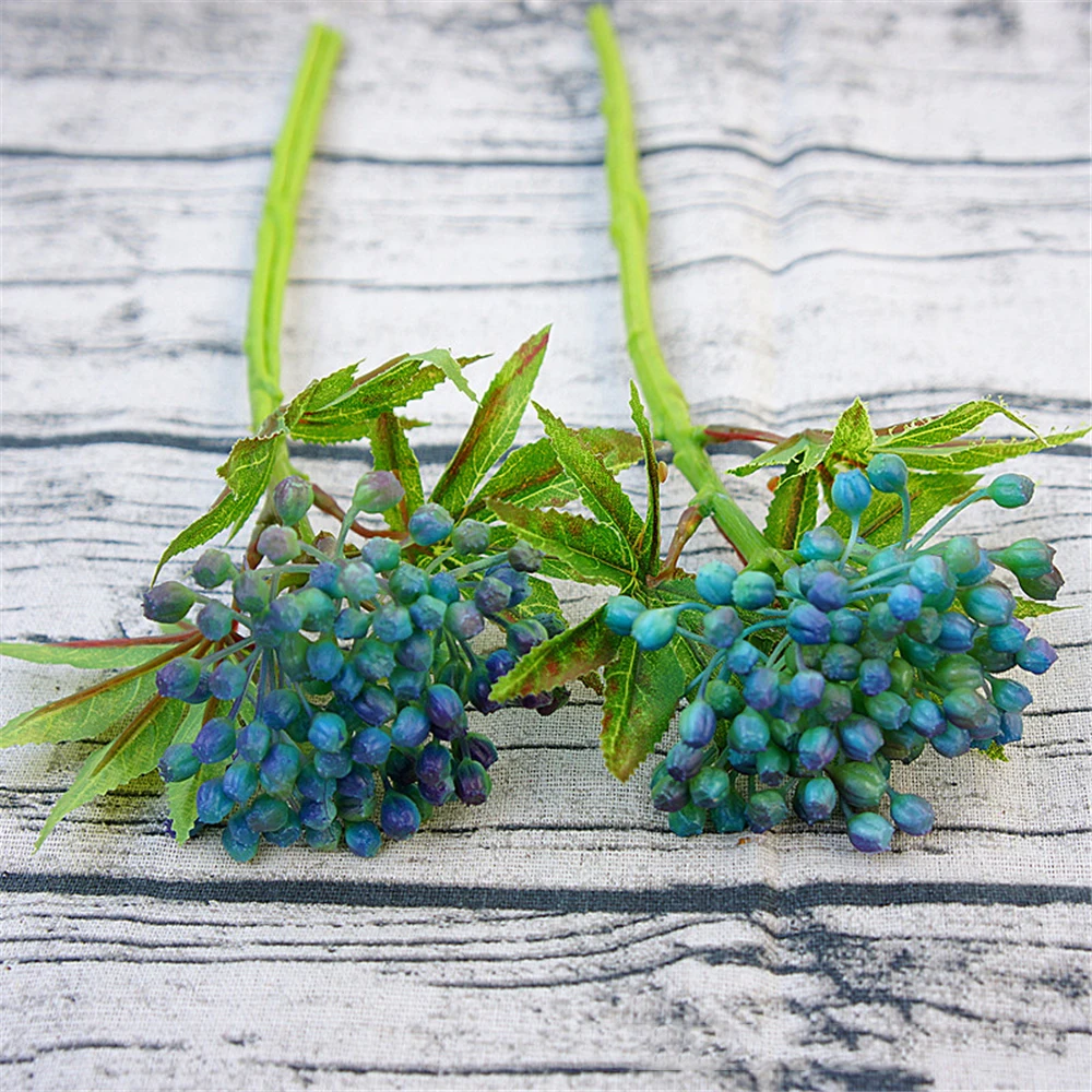 Ветки фруктовые суккуленты зеленая растительная стена ручной работы DIY материал