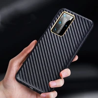luxury carbon fiber case for huawei p40 pro plus ultra thin aramid fiber business cover for huawei p40 shockproof protection