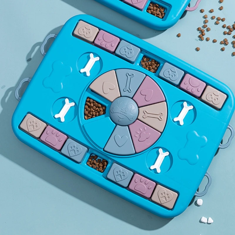 

Игрушки-головоломки для собак, семейная кормушка для обучения мозгу, игрушка для психического обогащения, питомец способствует стимуляции ...