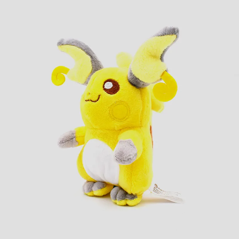 Takara Tomy Pokemon плюшевые 15 см Пикачу райчу игрушки мягкие куклы Подарки для детей |
