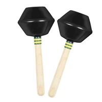 percussion maracas pair of maracas shakers rattles sand hammer orff musical instrument with aluminium hammer head wooden handle