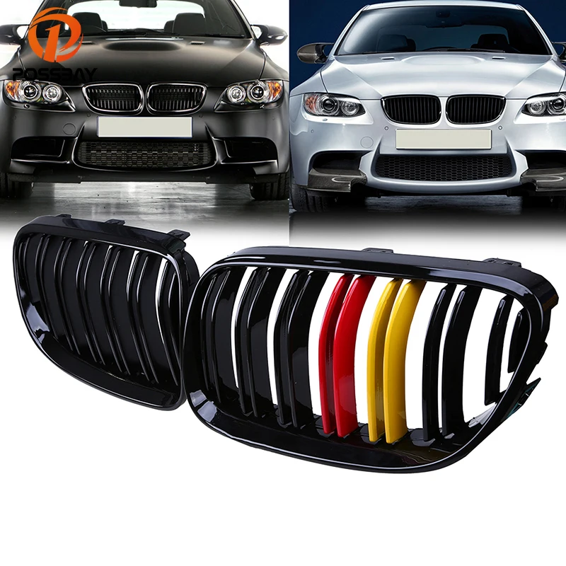 Решетка переднего бампера POSSBAY автомобильный Стайлинг гоночный гриль для BMW 3 Series