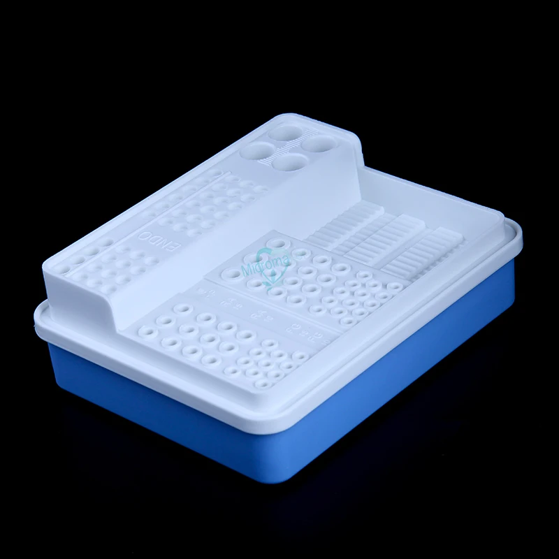 1pc Dental Endo Storage &amp Disinfection Box Case for Burs Files Instrument | Красота и здоровье