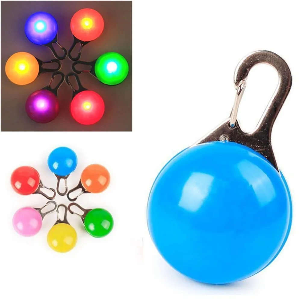 Светодиодный светящийся кулон для домашних животных ошейник собаки светильник