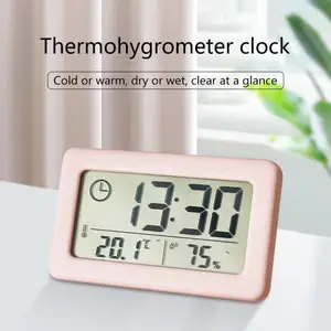LED Digital Clock Electronic Digital Screen Desktop Clock for Home
Office Backlight Snooze Data Calendar Desk Clocks