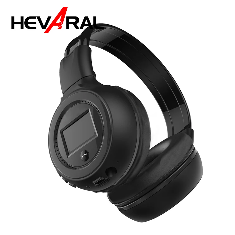 HEVARAL Bluetooth 5 0 Беспроводной наушники ЖК-дисплей Дисплей Hi-Fi стерео музыка HD с