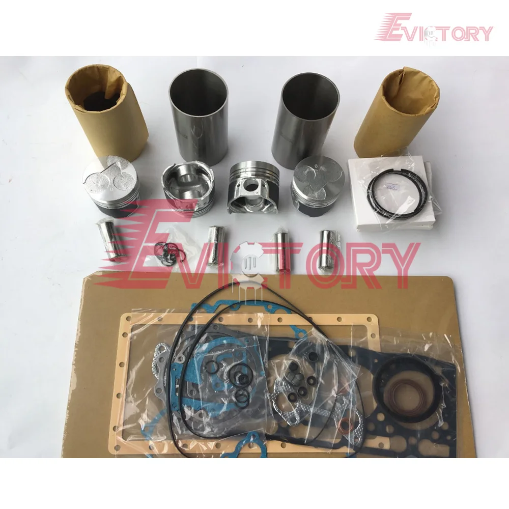 

KUBOTA V1505T V1505 rebuild overhaul kit connecting rod + piston gasket bearing