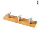 Самоклеящиеся крючки, деревянные настенные крючки, крючки для полотенец и пальто, сверхпрочные бамбуковые крючки из нержавеющей стали, вешалка J8