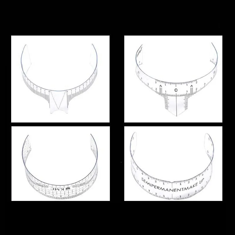 Многоразовые для бровей трафаретные татуировки макияж микроблейдинг