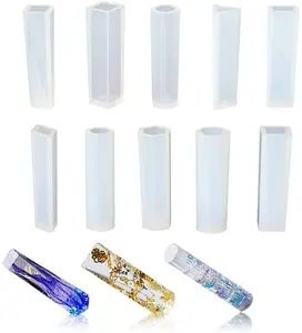 Форма силиконовая для отливания для ювелирных изделий из эпоксидной смолы, 10 форм