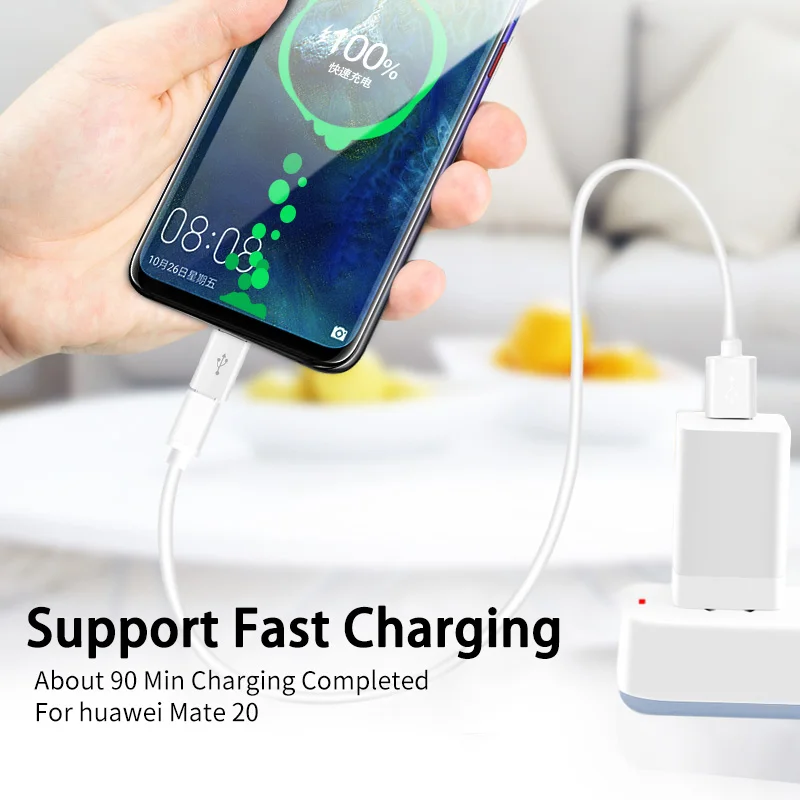 ANMONE адаптер Micro USB Женский к USBC Мужской конвертер для huawei mate 20 Pro P20 P30 Xiaomi samsung Micro Usb к type-C зарядное устройство