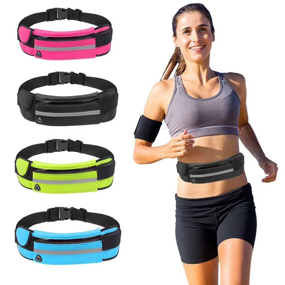 

Outdoor Sports Waist Bag Waterproof Running Close Fitting Invisible Fitness Anti-theft Mobile Phone Waist Bag Kettle