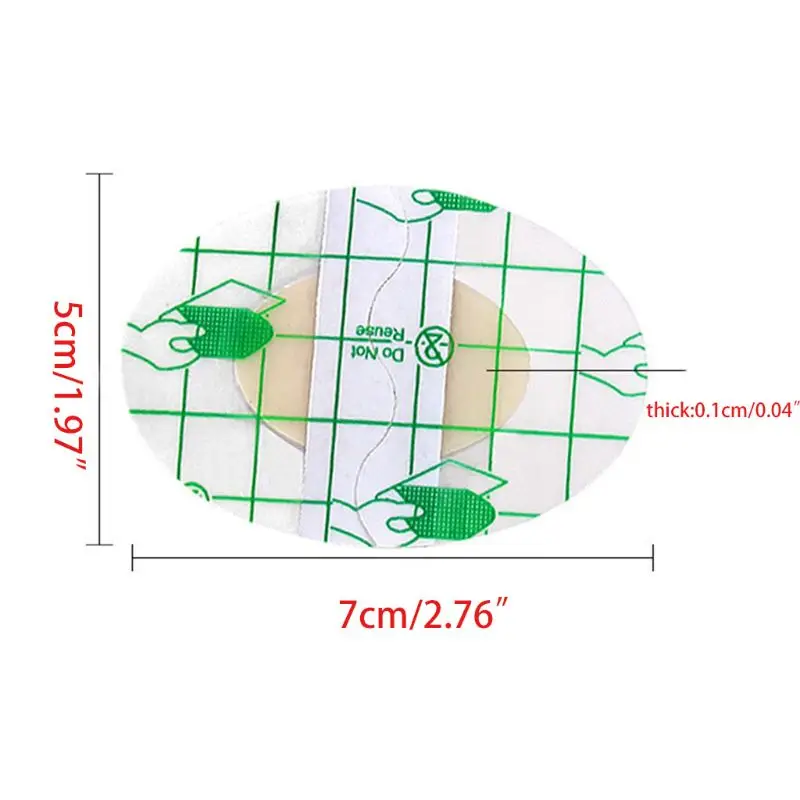 

H7JC 30Pcs/Set Invisible Blister Gel Plaster Anti-Wearing Back Heel Adhesive Pads Grip Waterproof Hydrocolloid Cushion Protector
