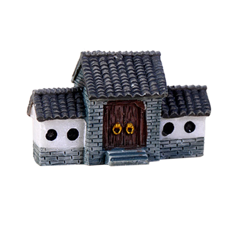 Древняя Арка дома микро пейзаж мини старый городские ворота Смола поделки декор