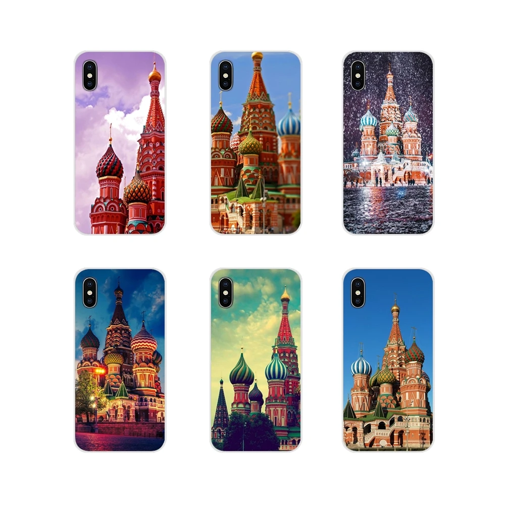 Новый Модный чехол для телефона с Красной Квадратной Москвой samsung Galaxy J1 J2 J3 J4 J5 J6 J7