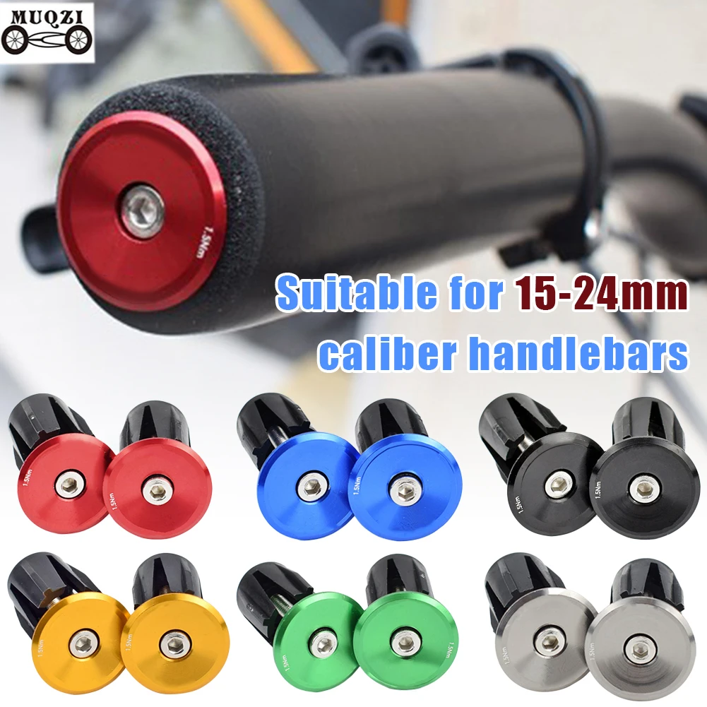 

1 пара велосипедных ручки наконечники велосипедного руля Кепки BMX велосипед MTB Руль Вилки велосипедный Руль Горный Дорожный Велосипед Аксес...