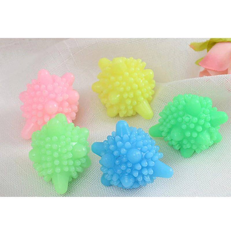 

Reusable Laundry Cleaning Ball Magic Anti-winding Clothes Washing Products Machine Wash Cleaning Accessories Random Color 10PCs