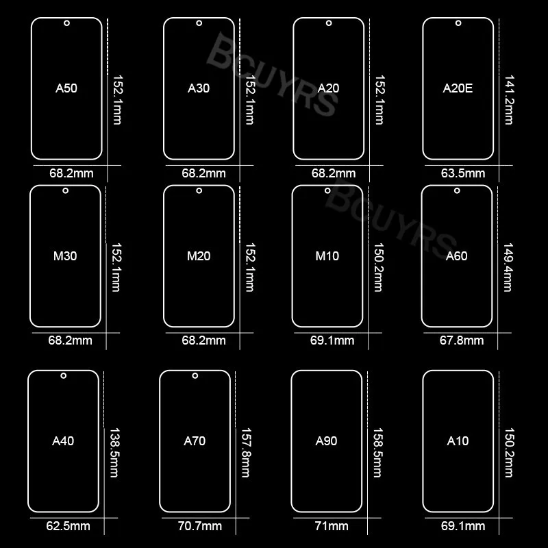 3 шт закаленное стекло для samsung Galaxy A50 A30 A70 M20 A40 A20 A10 Защитное стекло для экрана для samsung A50 M30 стекло