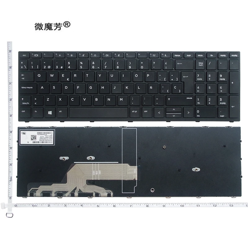 New US/SP/UK laptop keyboard for HP Probook 450 G5 455 470 English black Backlit | Компьютеры и офис