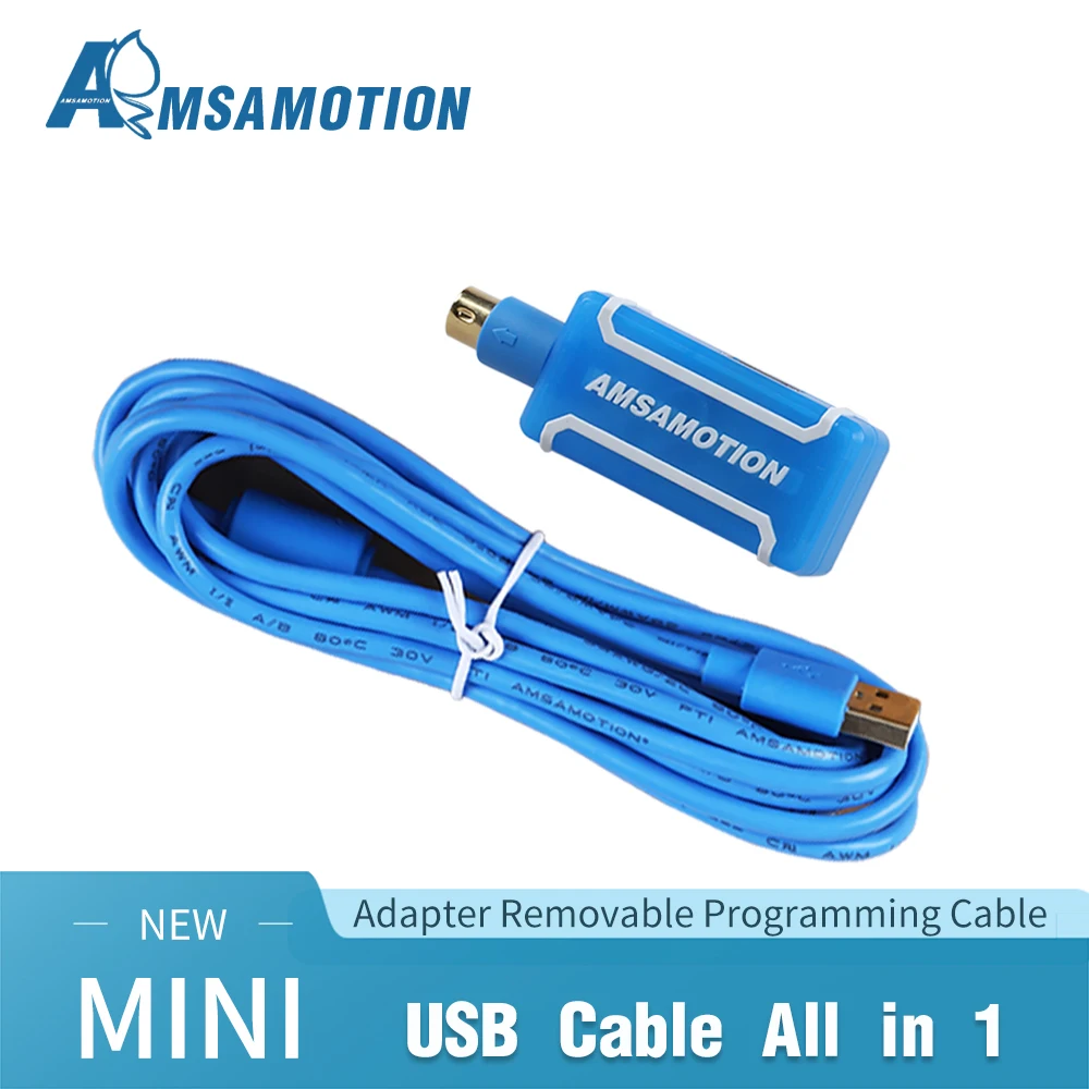 

AMSAMOTION 2020 NEW MINI Programming Cable Adapter Removable Gold-plated Interface USBACAB230 USB-SC09-FX USB-AFC8503/8513