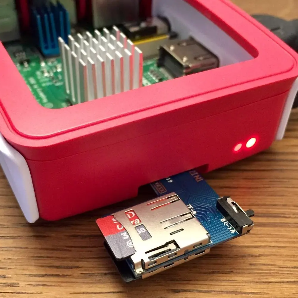 Карта памяти Micro SD защитный модуль Icstation 2 в 1 двойной системный коммутатор для