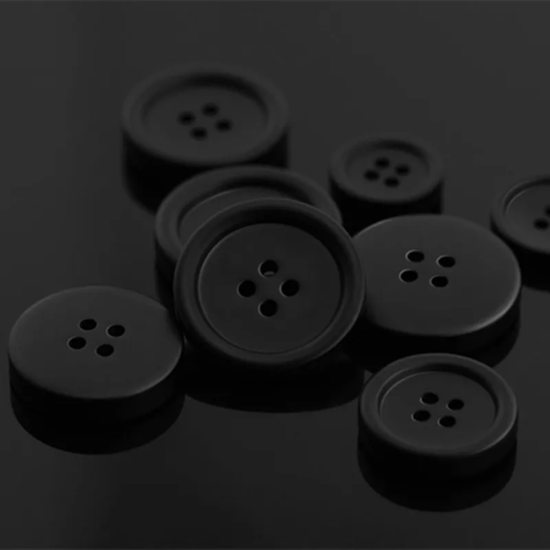 Пластиковые Швейные аксессуары для одежды 5 шт. круглые пуговицы с 4 отверстиями