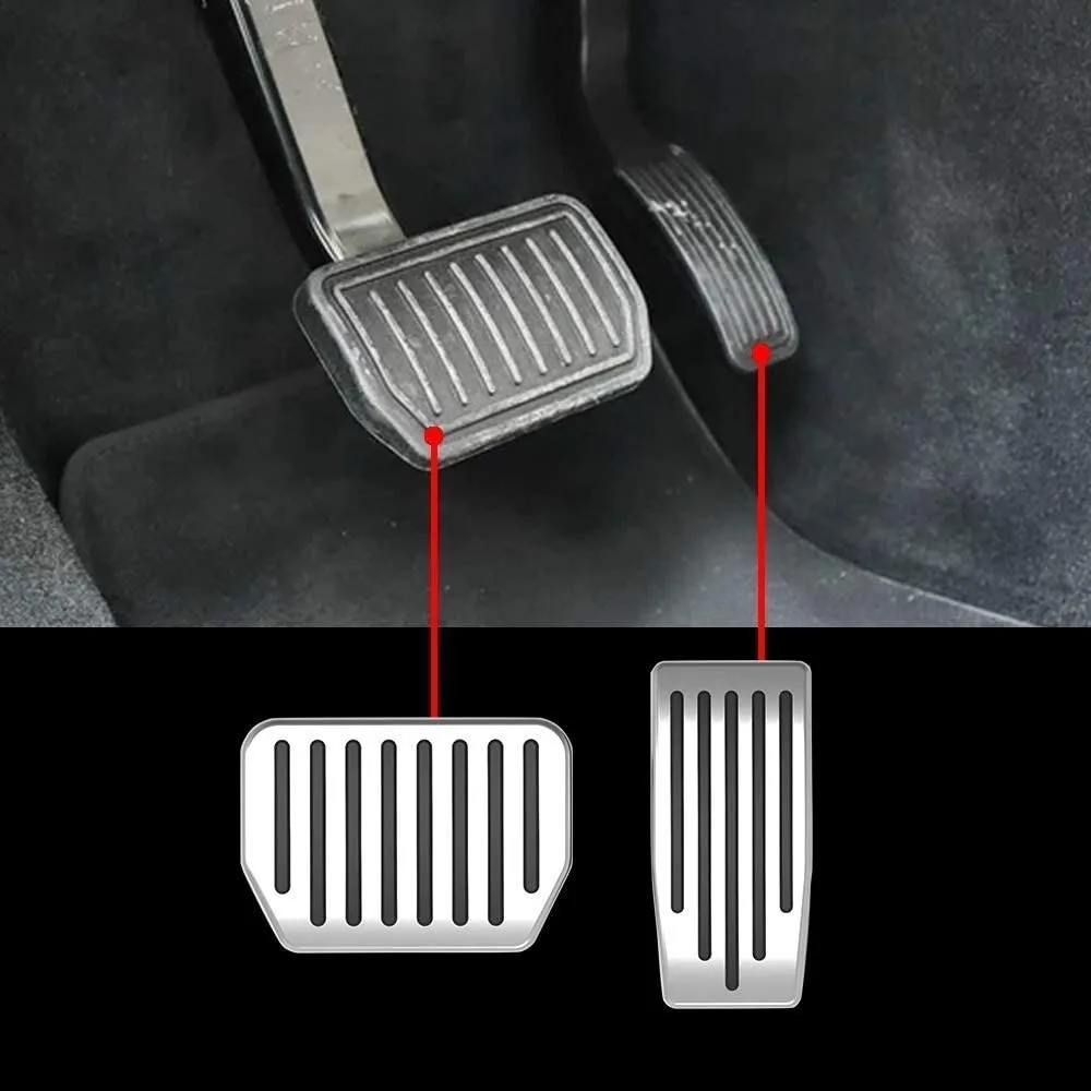 Накладки на педали ускорителя для модели 3 нескользящие накладки педаль тормоза