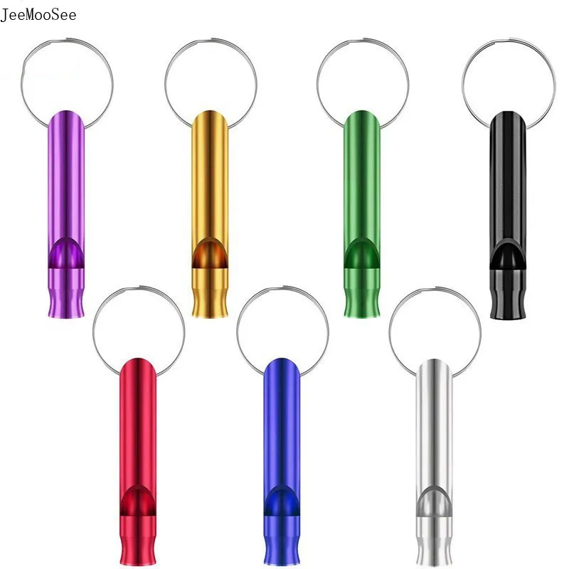 5 шт./лот тренировочный свисток для собак Портативный щенков из алюминиевого