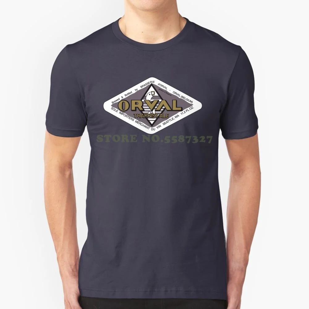 

Orval Graphic Custom Funny Hot Sale Tshirt Orval Orbal Beer Bier Birra Cerveza Belgium Belgique