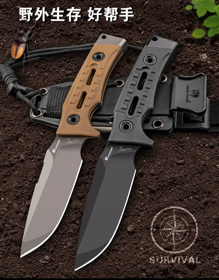 D2 лезвие портативный тактический армейский нож для выживания кемпинга Высокая
