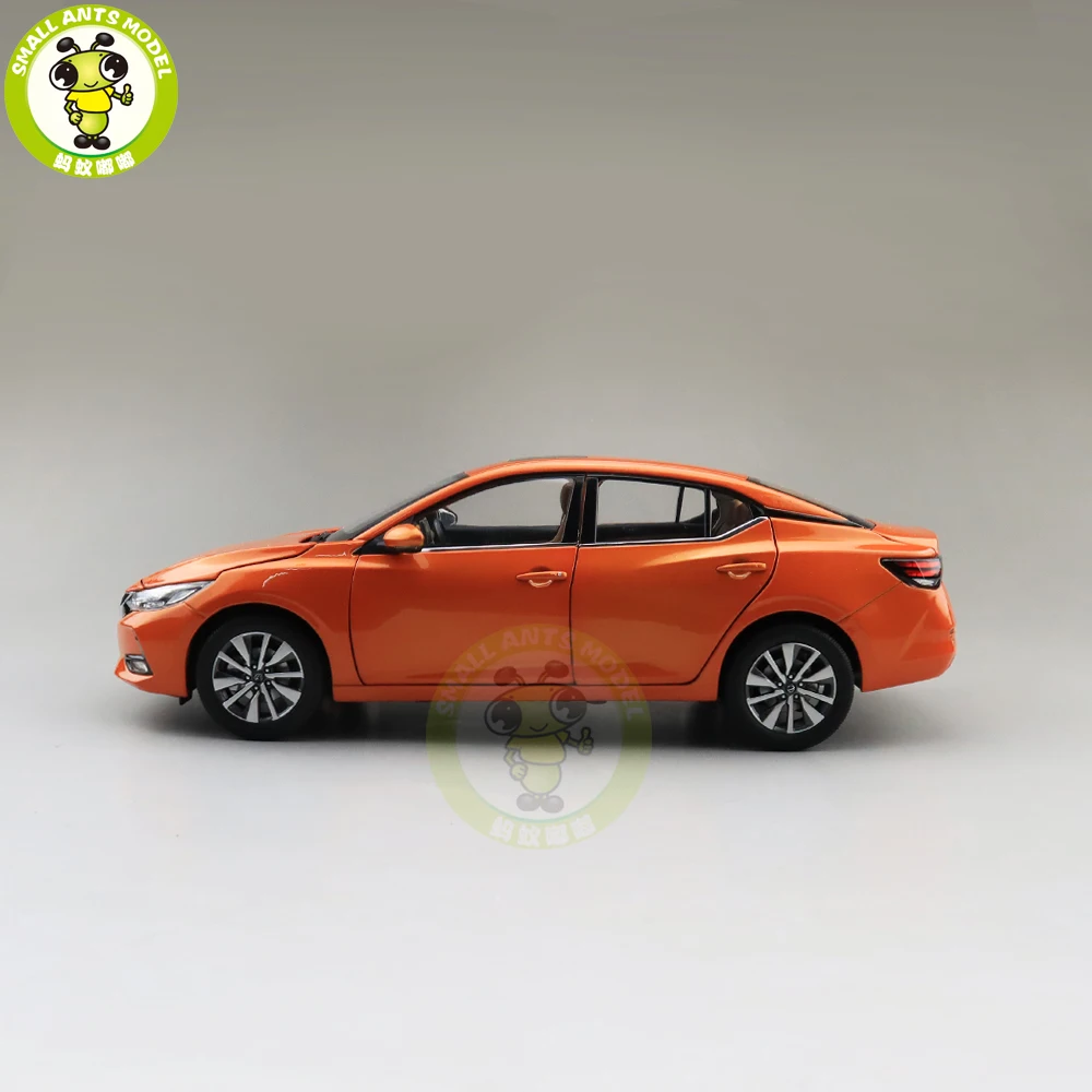 1/18 Nissan SYLPHY автомобиль из литого металла модель игрушки Дети Подарки для мальчиков и девочек оранжевый
