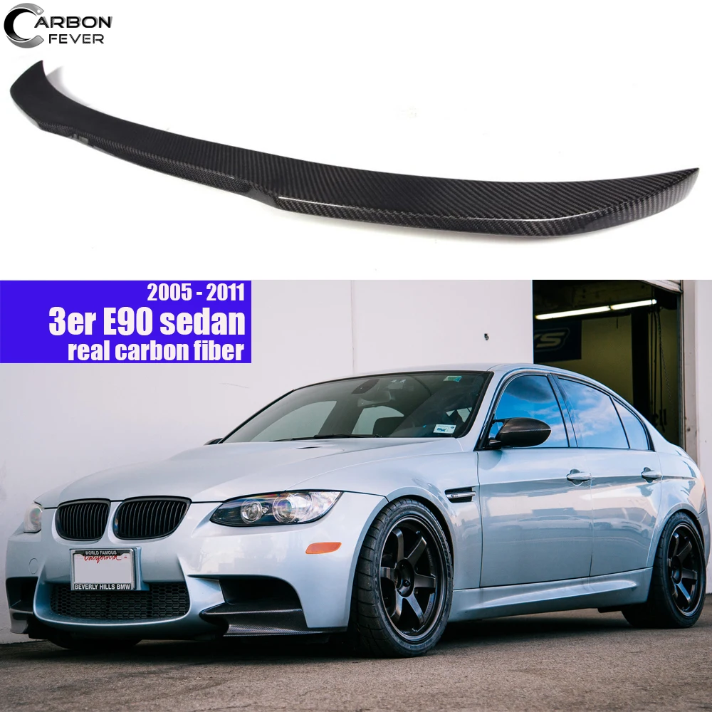 Задний спойлер из углеродного волокна для BMW E90 3 серии Sedan &amp M3 | Автомобили и