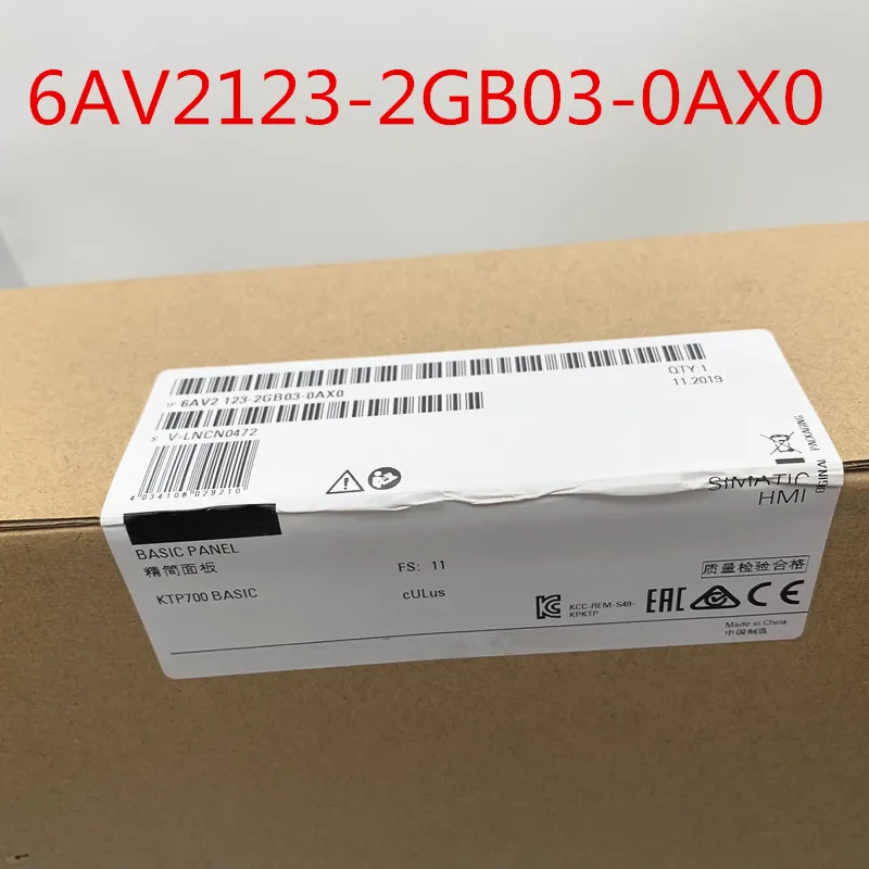 

100% оригинальный новый 2 года гарантии 6AV2123-2GB03-0AX0