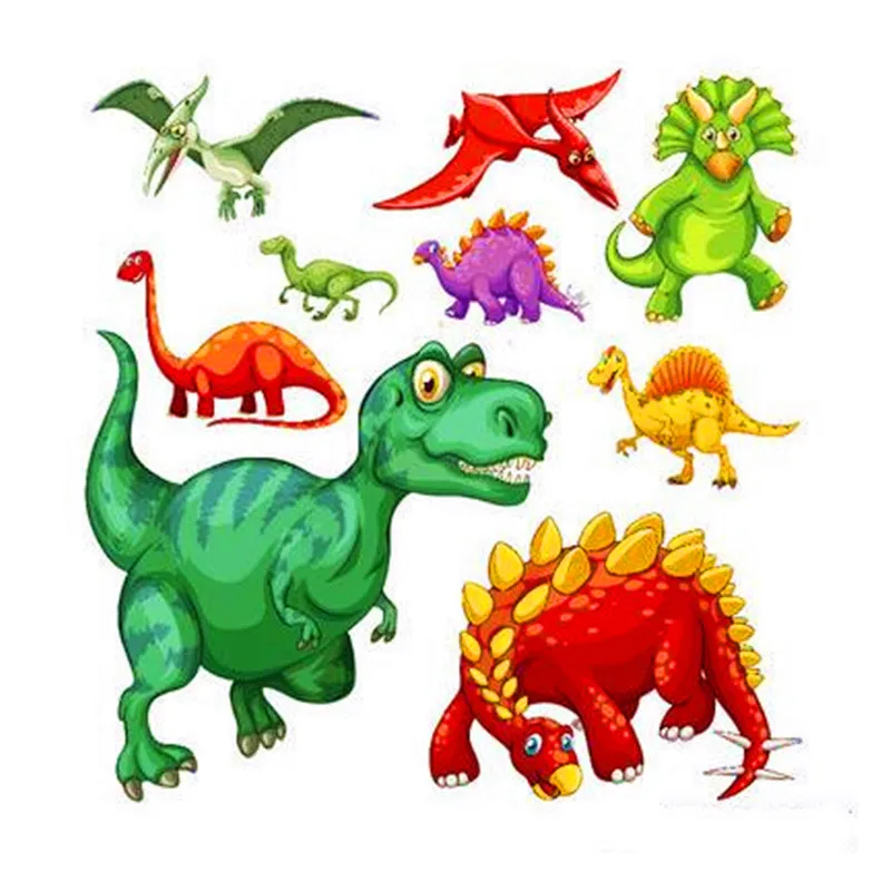 Нашивки с динозаврами переводные наклейки для одежды сделай сам странные дела